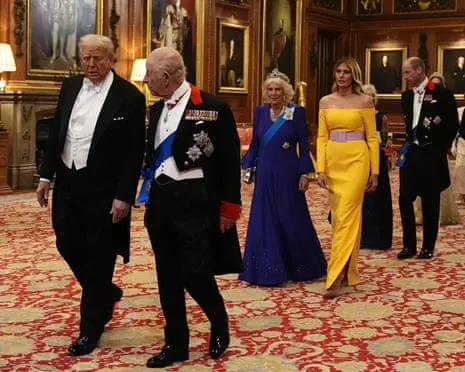 Royals Roll Out Grand Welcome Amid Protests; Jimmy Kimmel Pulled From Air Over Charlie Kirk Comments