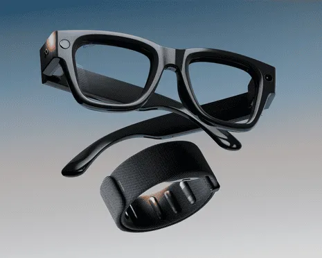 The Tech Giant Unveils First-Ever Smart Eyewear Frames with Built-In AR Display
