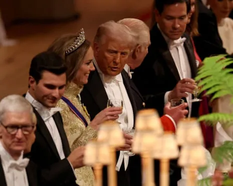 Dinner Diplomacy: Who Sat Next to Whom at Trump’s Windsor State Dinner?